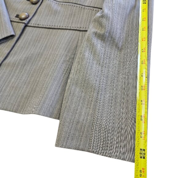 LNWOT  -  ANTONIO MELANI Two Button Blazer sz 14 - Picture 8 of 9